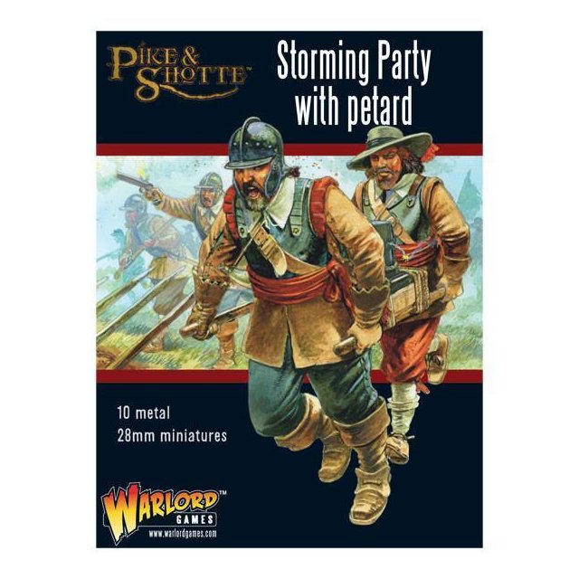 Storming party with petard