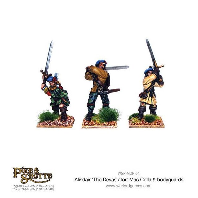 Alisdair; The Devastator & Mac Colla bodyguards