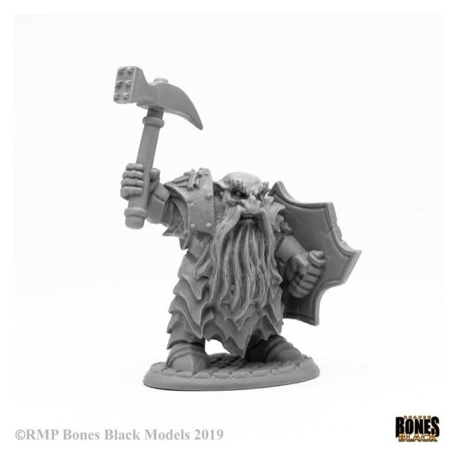 Enlarged Dark Dwarf Smiter Dwarf Paladin