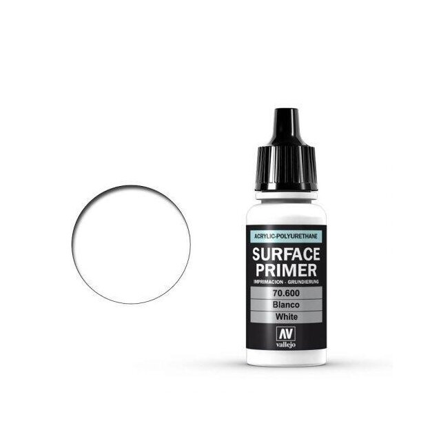 Vallejo Surface Primer White 17ml