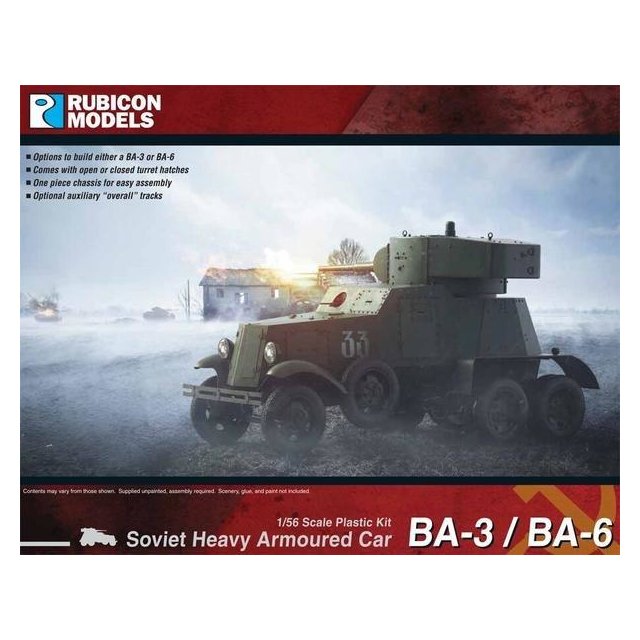 BA-3 / BA-6 Soviet Heavy Armoured Car