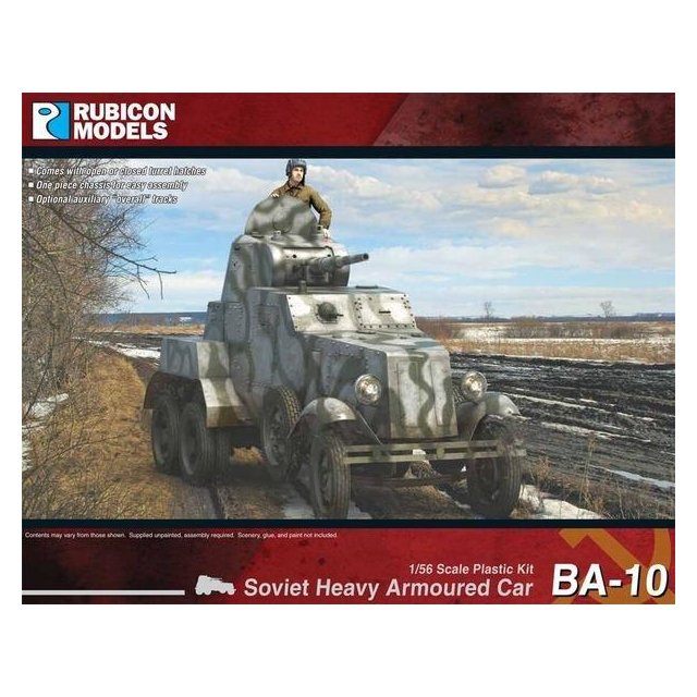 BA-10 Soviet Heavy Armoured Car