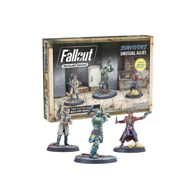 Fallout: Wasteland Warfare - Survivors: Unusual Allies - EN