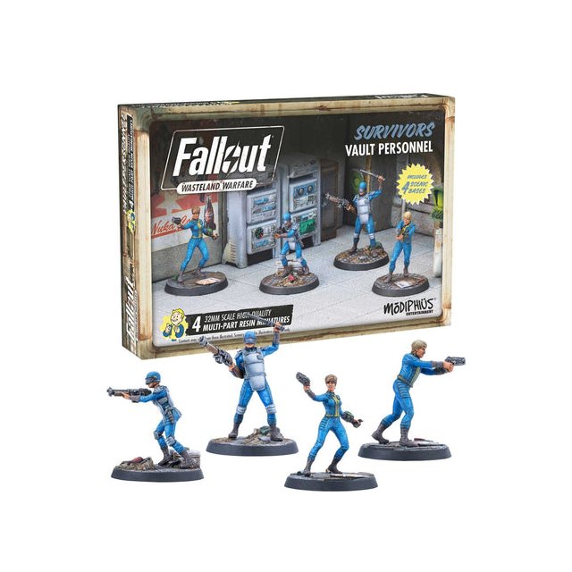 Fallout: Wasteland Warfare - Survivors: Vault Personnel - EN