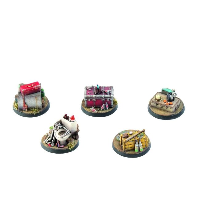 Fallout: Wasteland Warfare - Terrain Expansion: Objective Markers 1 - EN