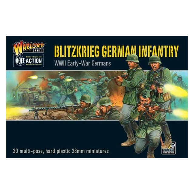 Blitzkrieg German Infantry plastic boxed set