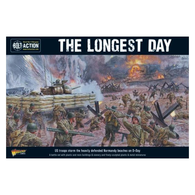 The Longest Day. D-Day battle-set
