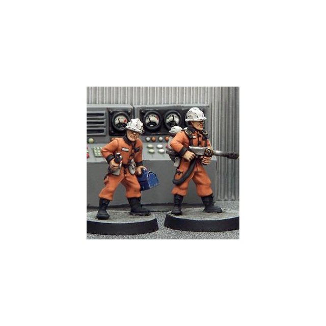 Minion Specialists: Flamethower & Technician