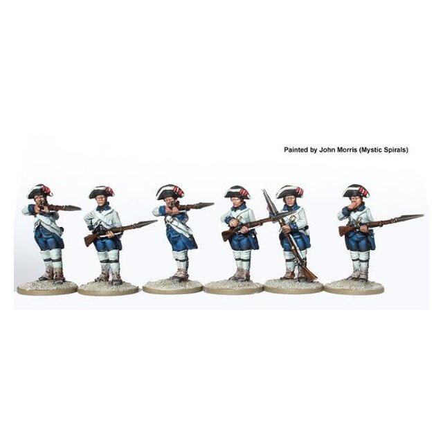 Spanish Fusiliers, firing line