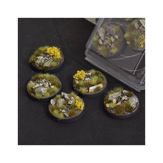 Highland Bases, Round 40mm (x5)