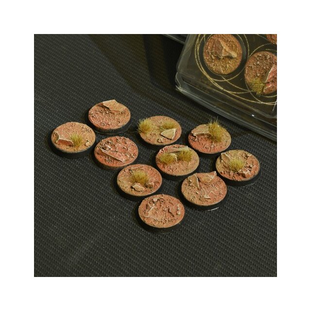 Badlands Bases, Round 25mm (x10)