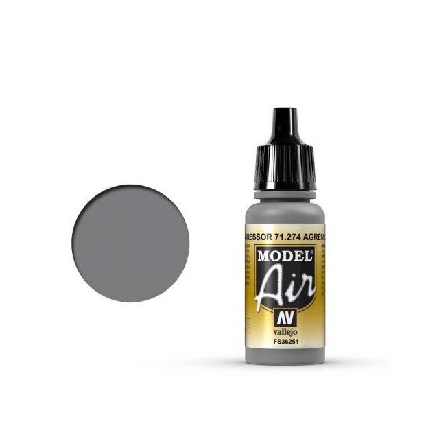 Model Air 71274 Agressor Gray (FS36251) 17 ml