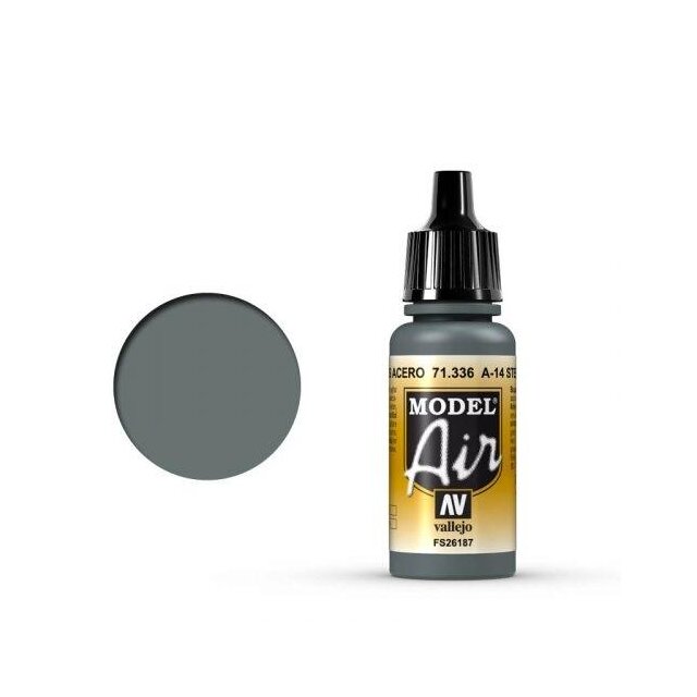 Model Air 71336 A-14 Steel Grey 17ml