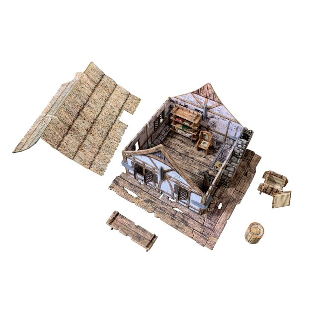 Thatched Cottage Set Battle Systems Limited 