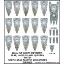 Elf Light Infantry Banner & Shields