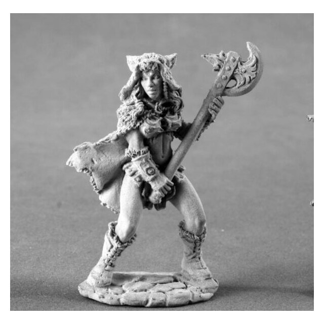 Kyrie, Female Barbarian Human Barbarian