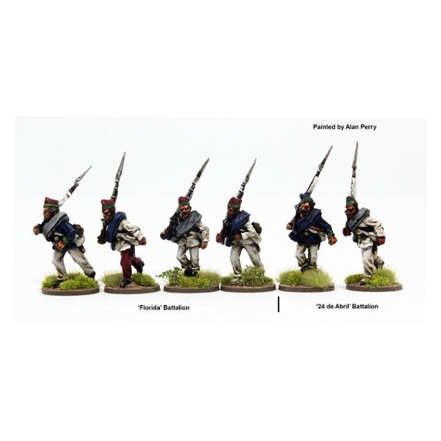 Uruguayan Infantry, running right shoulder shift, Florida