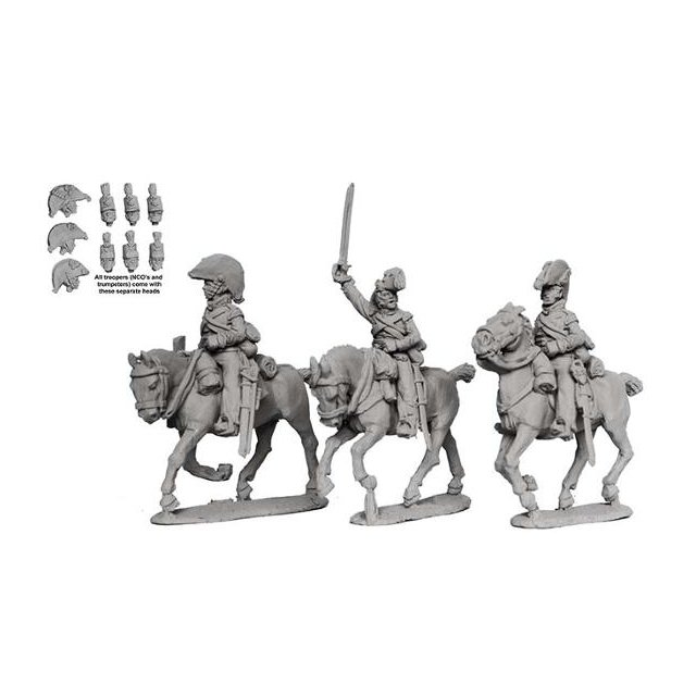 KGL Heavy Dragoons command galloping, post 1812, Peninsular War