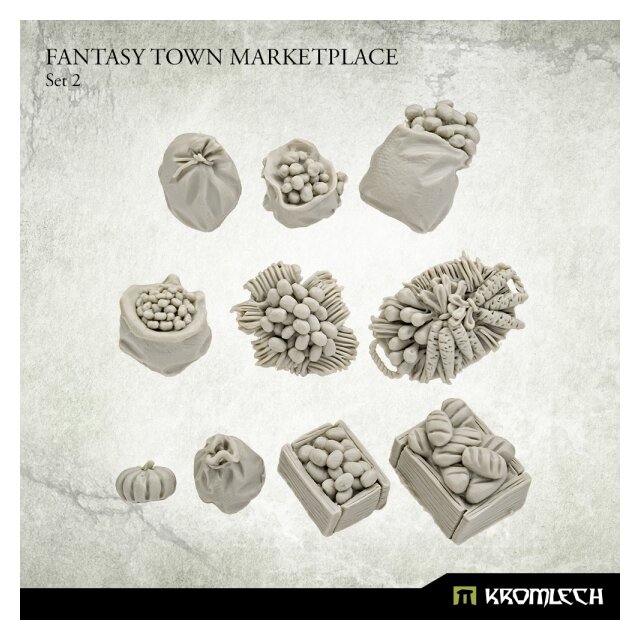 Fantasy Town Marketplace Set 2