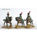 Horse Grenadiers of Fernando VII galloping, swords...