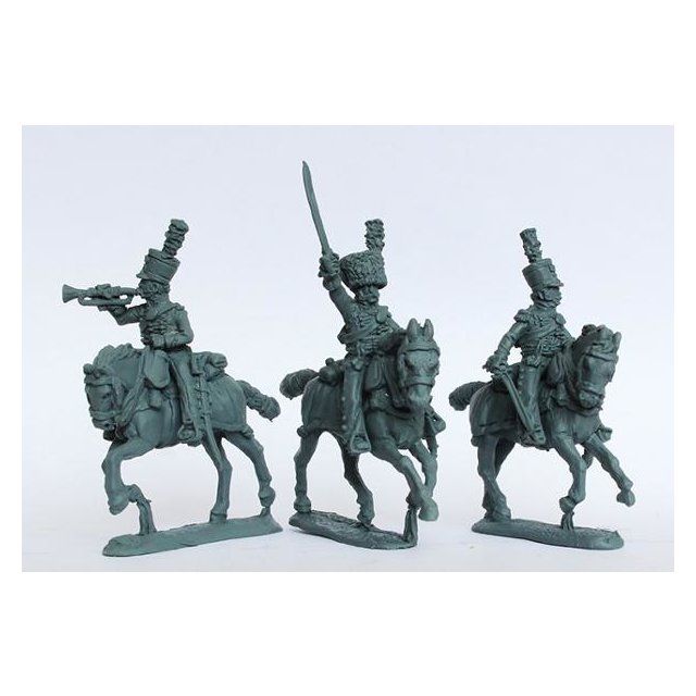 Mounted Cazadores, galloping command