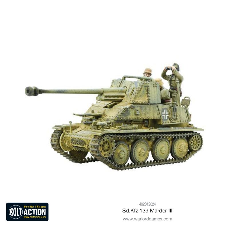 Ww2 Panzer Marder III Allemand Neuf 