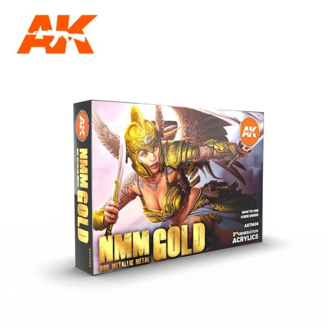 AK 3rd Gen: NMM (Non Metallic Metal) Gold Set (6x17mL)