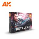 AK 3rd Gen: Metallics Colors Set (6x17mL)