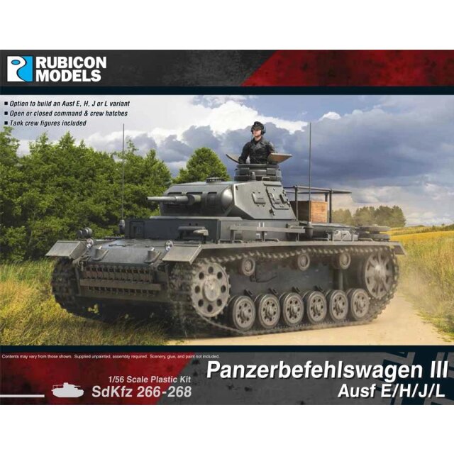 Panzerbefehlswagen III Ausf E/H/J/L