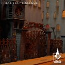 Hive City Iron Fence Gate