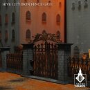 Hive City Iron Fence Gate