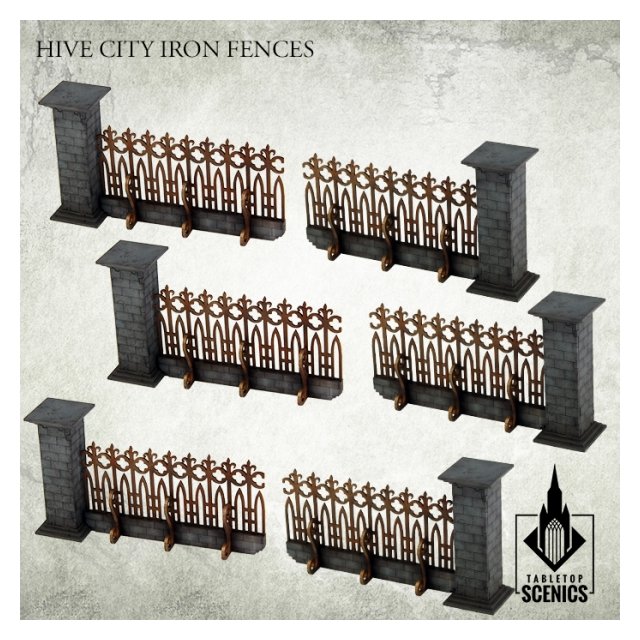 Hive City Iron Fence