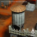 Hive City Rooftop Water Towers