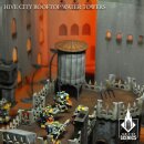 Hive City Rooftop Water Towers