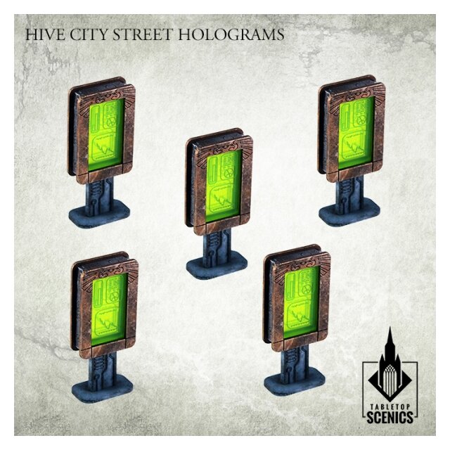 Hive City Street Holograms