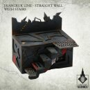 Skargruk Line - Straight wall with stairs