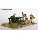 Brazilian Foot artillery firing Whitworth 12 pdr...