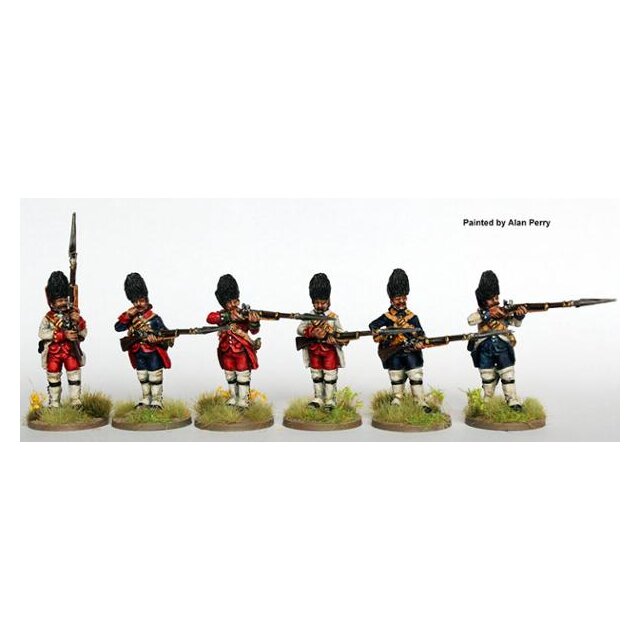 Spanish Grenadier firing line