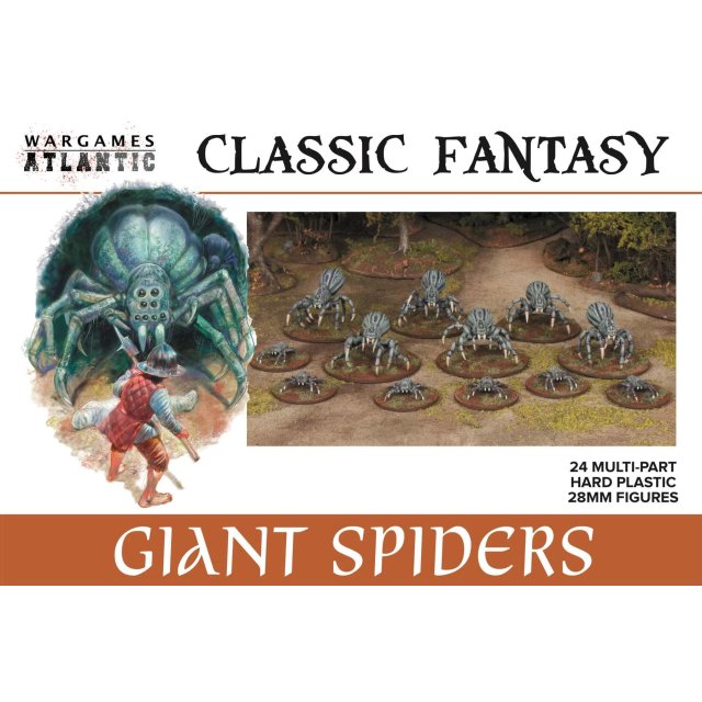 Classic Fantasy - Giant Spiders (24)