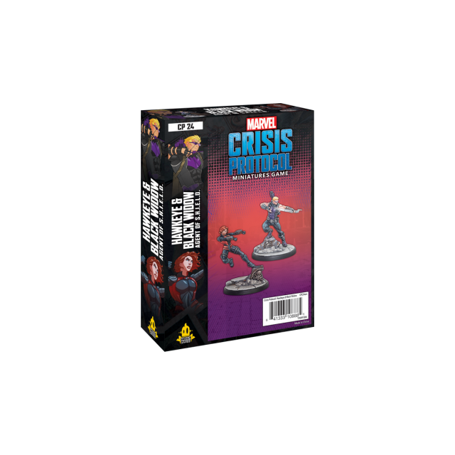 Marvel Crisis Protocol: Hawkeye and Black Widow - EN