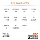 AK 3rd White 17ml