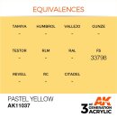 AK 3rd Pastel Yellow 17ml