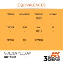 AK 3rd Golden Yellow 17ml