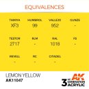 AK 3rd Lemon Yellow 17ml