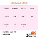 AK 3rd Pastel Violet 17ml