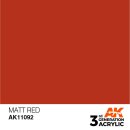 AK 3rd Matt Red 17ml