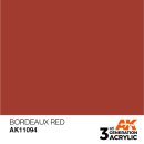 AK 3rd Bordeaux Red 17ml