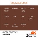 AK 3rd Saddle Brown 17ml