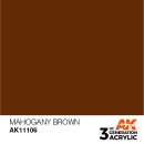AK 3rd Mahogany Brown 17ml