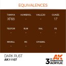 AK 3rd Dark Rust 17ml